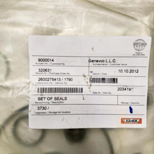 Hamm A4vg71 Kit 2034192